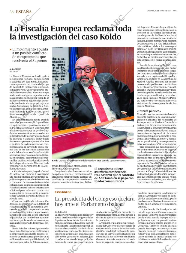 ABC SEVILLA 31-05-2024 página 38