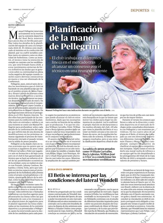 ABC SEVILLA 31-05-2024 página 61