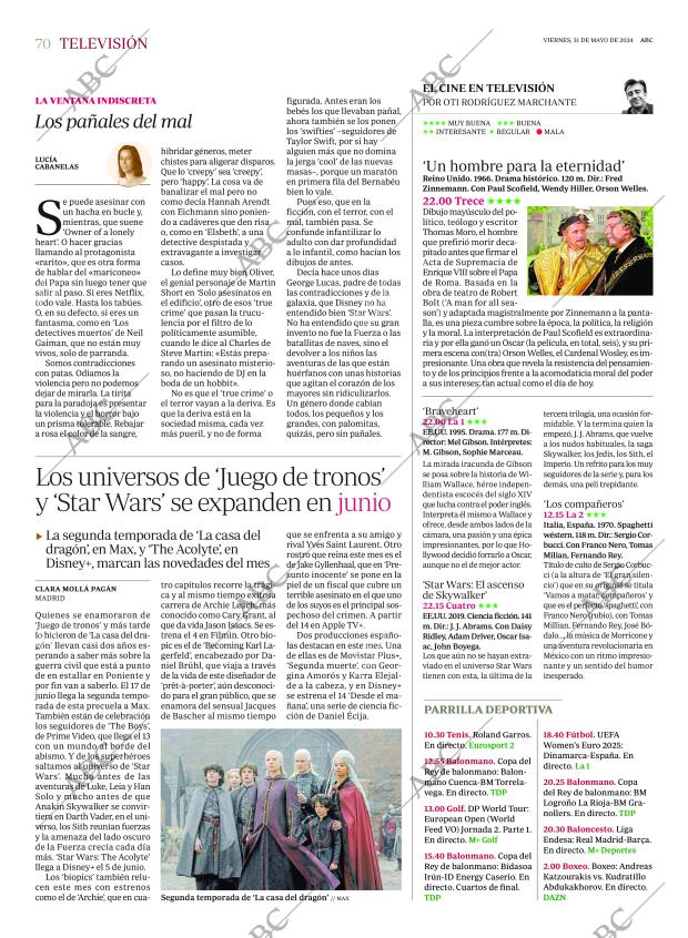ABC SEVILLA 31-05-2024 página 70