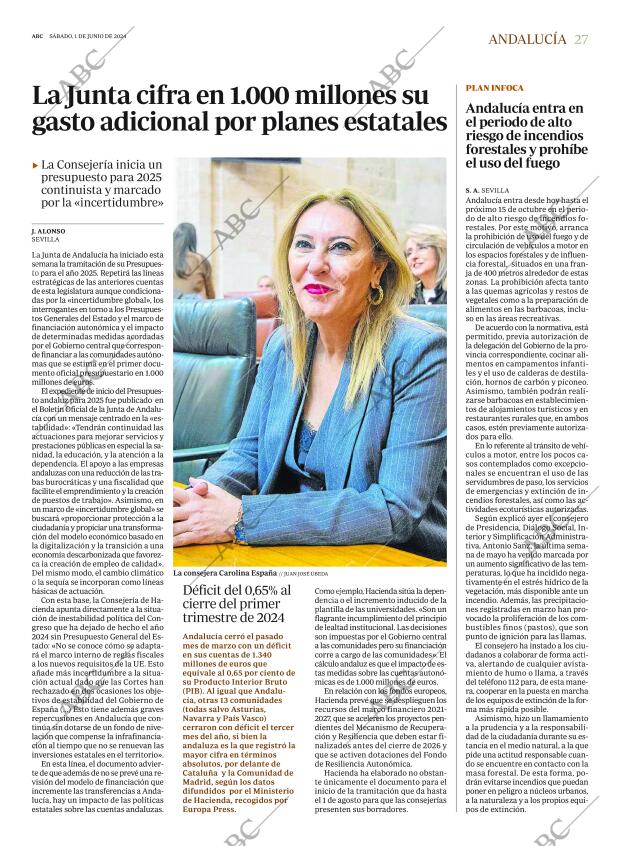 ABC SEVILLA 01-06-2024 página 27
