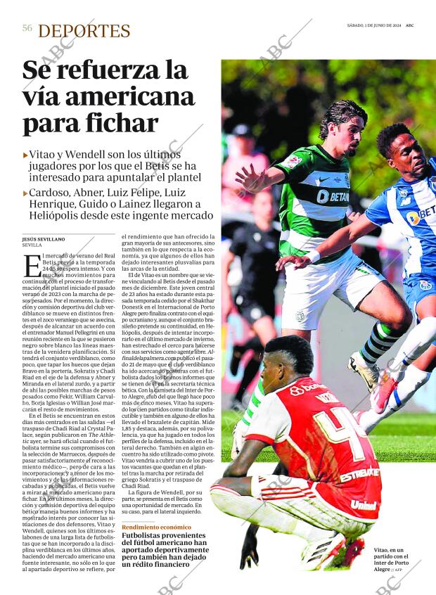 ABC SEVILLA 01-06-2024 página 56