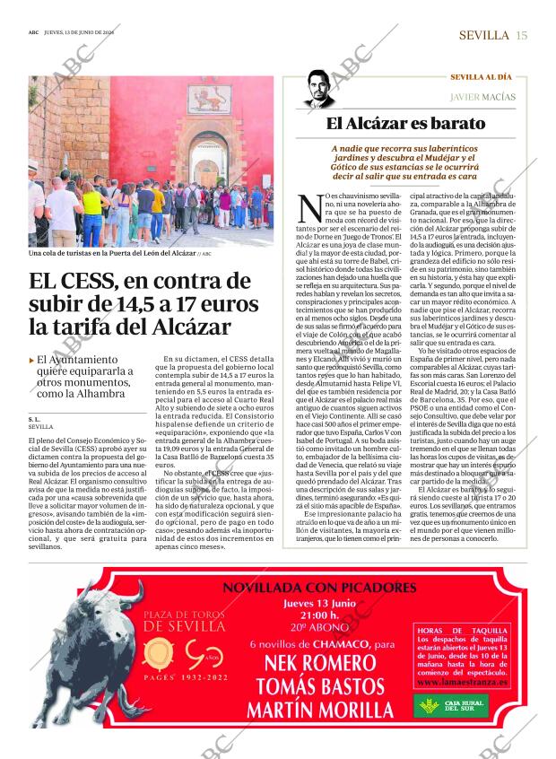 ABC SEVILLA 13-06-2024 página 15