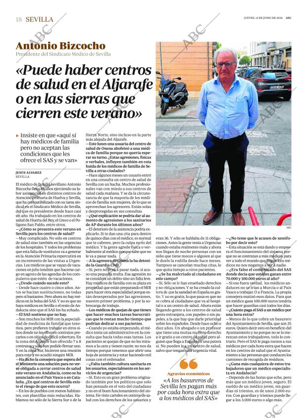 ABC SEVILLA 13-06-2024 página 18
