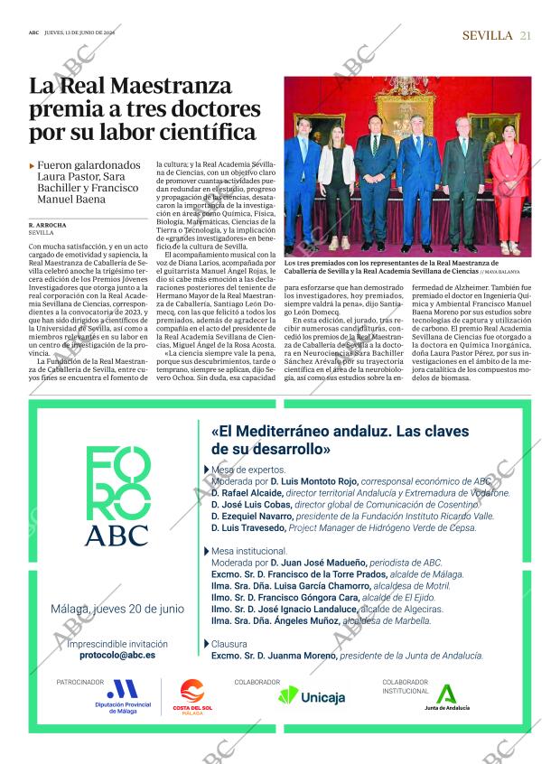 ABC SEVILLA 13-06-2024 página 21