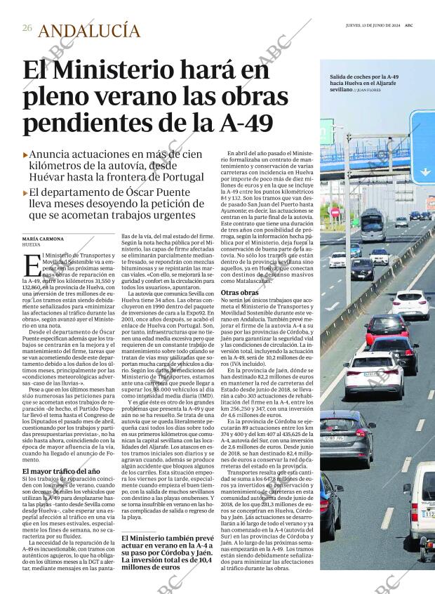 ABC SEVILLA 13-06-2024 página 26