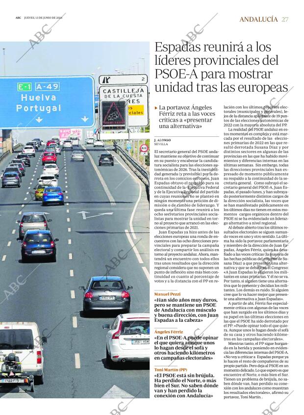 ABC SEVILLA 13-06-2024 página 27