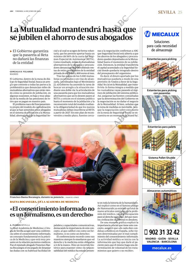 ABC SEVILLA 14-06-2024 página 25