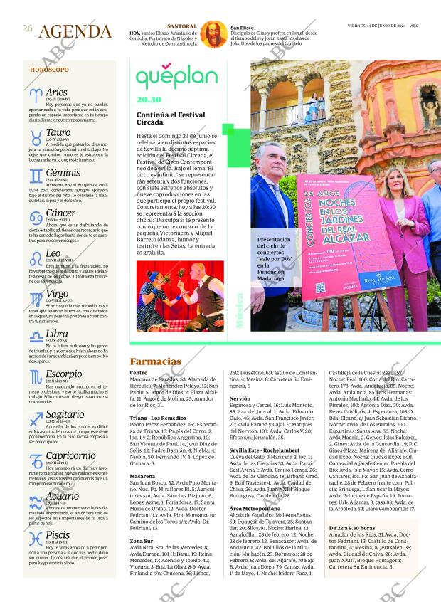 ABC SEVILLA 14-06-2024 página 26