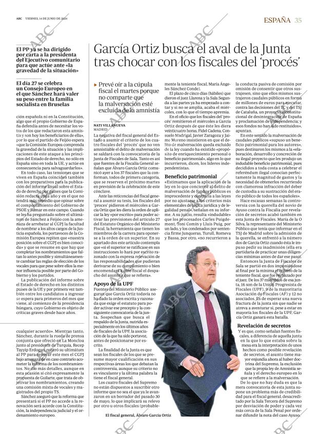 ABC SEVILLA 14-06-2024 página 35