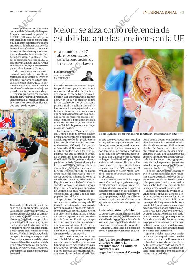 ABC SEVILLA 14-06-2024 página 43