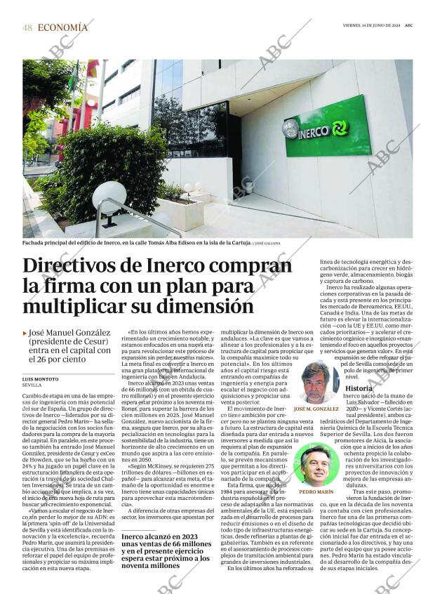 ABC SEVILLA 14-06-2024 página 48