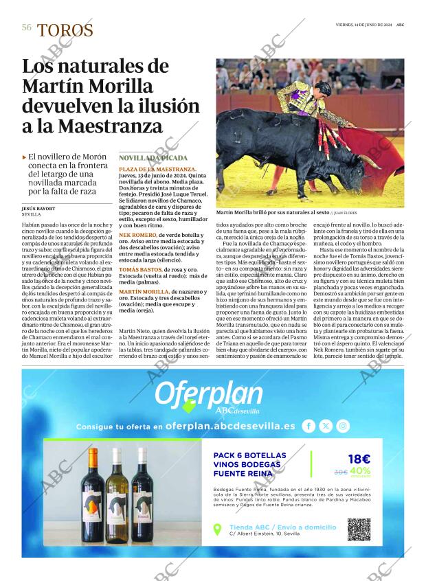ABC SEVILLA 14-06-2024 página 56