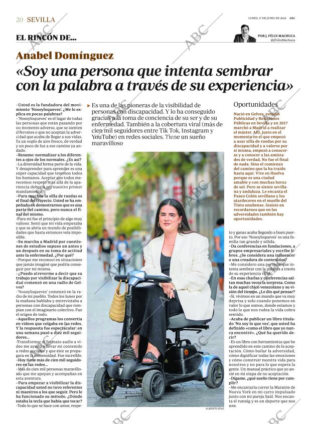 ABC SEVILLA 17-06-2024 página 20