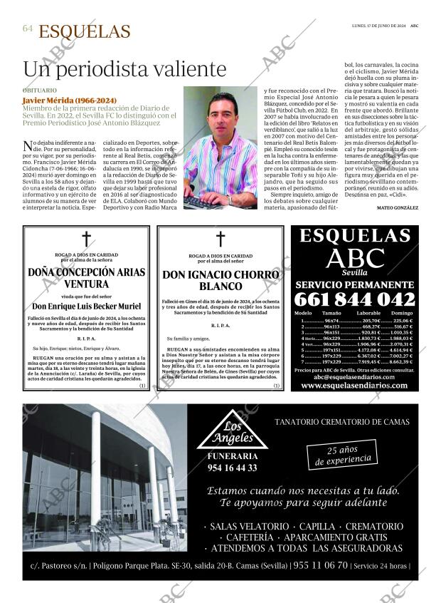 ABC SEVILLA 17-06-2024 página 64