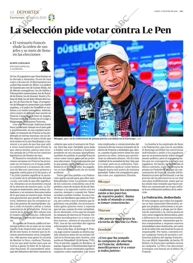ABC SEVILLA 17-06-2024 página 68