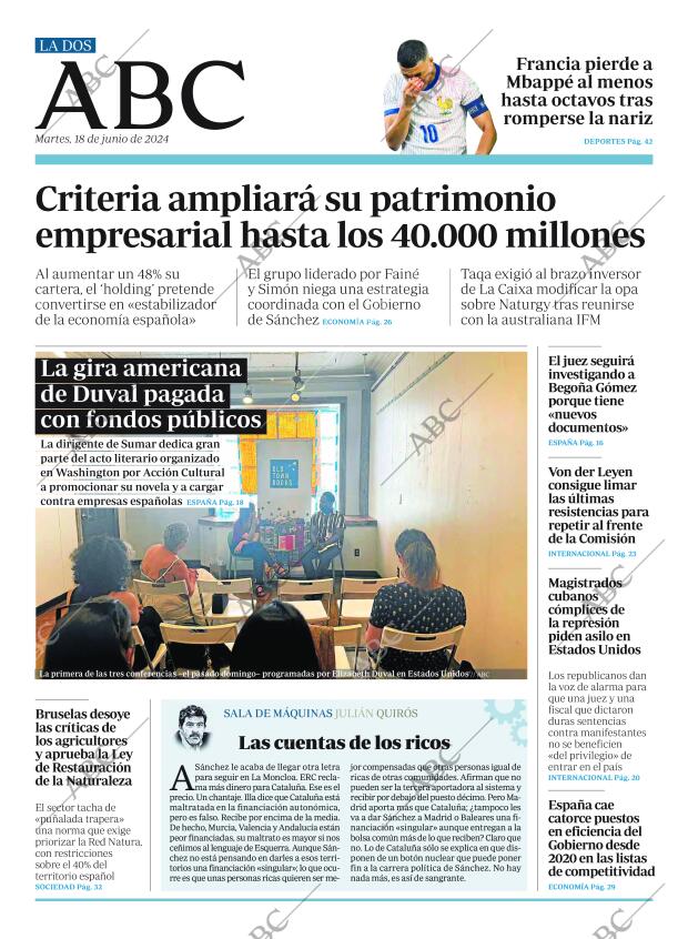 ABC MADRID 18-06-2024 página 2