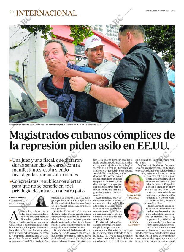 ABC MADRID 18-06-2024 página 20