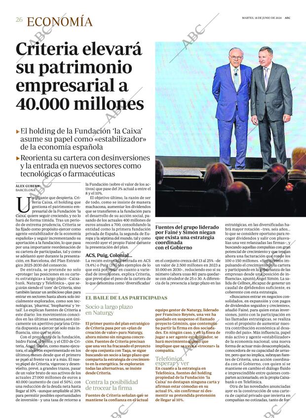 ABC MADRID 18-06-2024 página 26