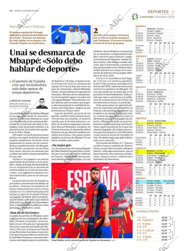 ABC MADRID 18-06-2024 página 41