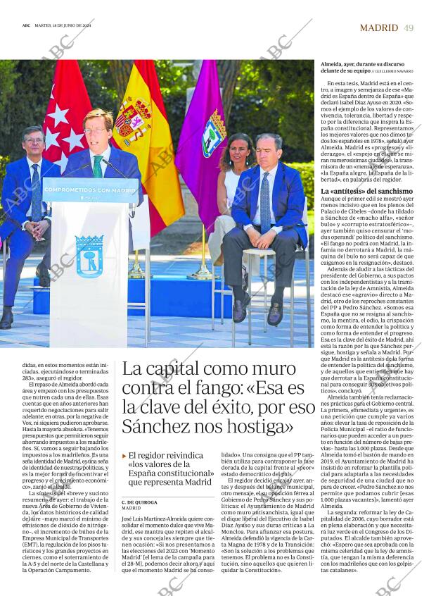 ABC MADRID 18-06-2024 página 49