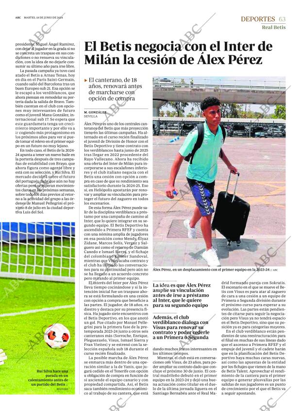 ABC SEVILLA 18-06-2024 página 63
