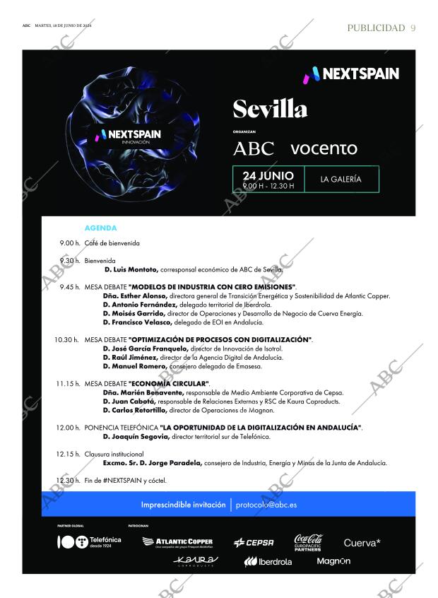 ABC SEVILLA 18-06-2024 página 9