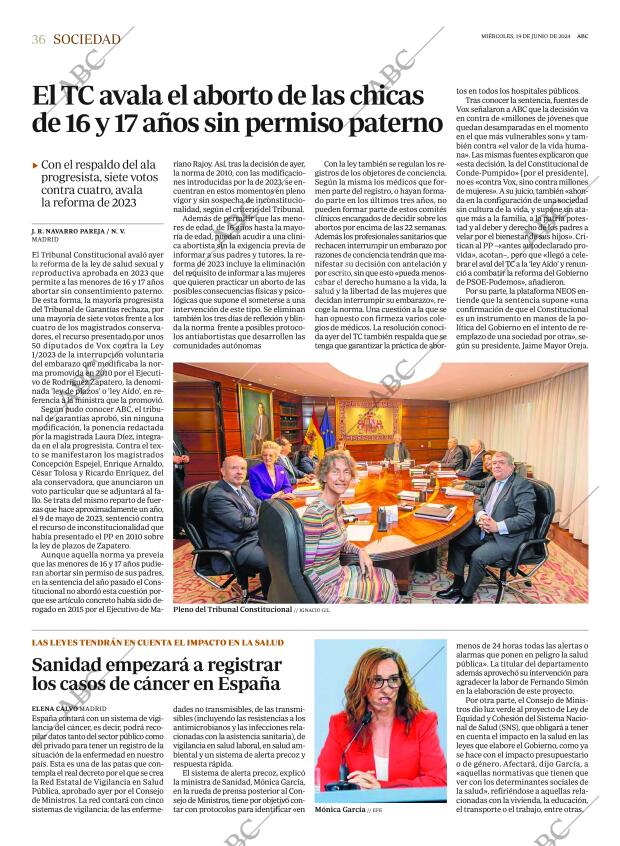 ABC MADRID 19-06-2024 página 36