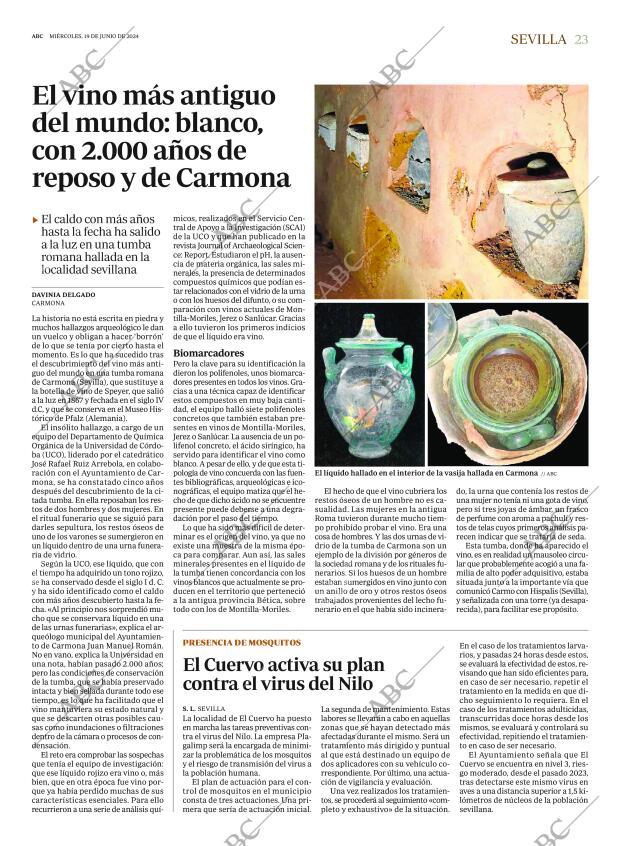 ABC SEVILLA 19-06-2024 página 23