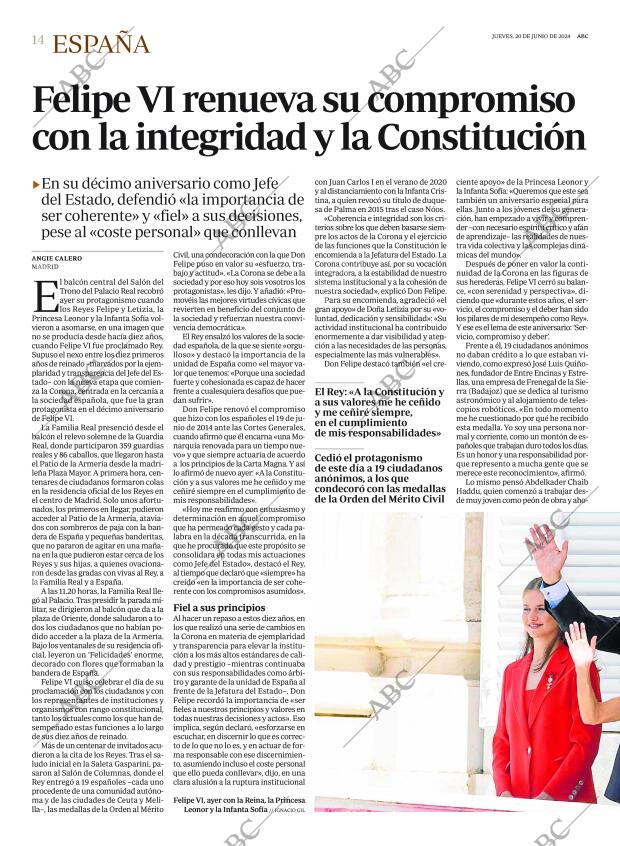 ABC MADRID 20-06-2024 página 14
