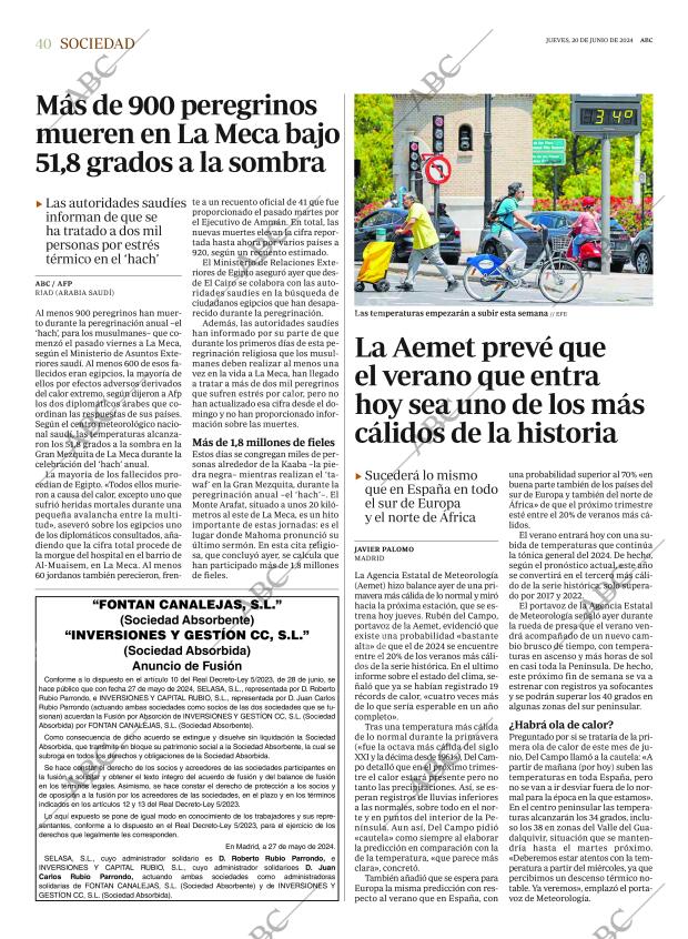 ABC MADRID 20-06-2024 página 40