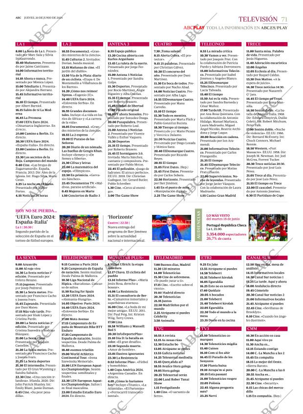 ABC MADRID 20-06-2024 página 71