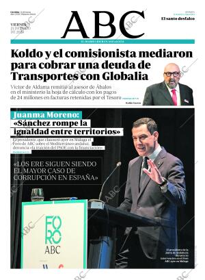 ABC CORDOBA 21-06-2024 página 1