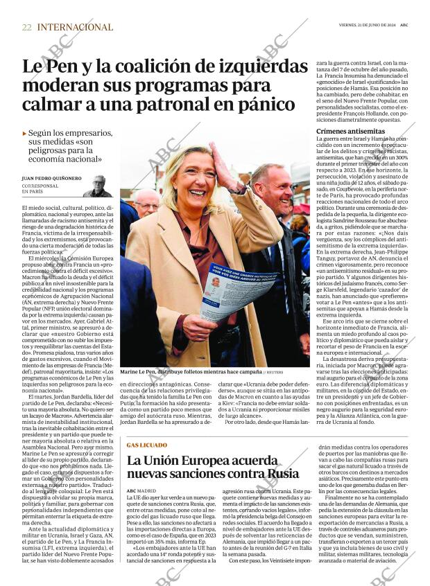 ABC MADRID 21-06-2024 página 22