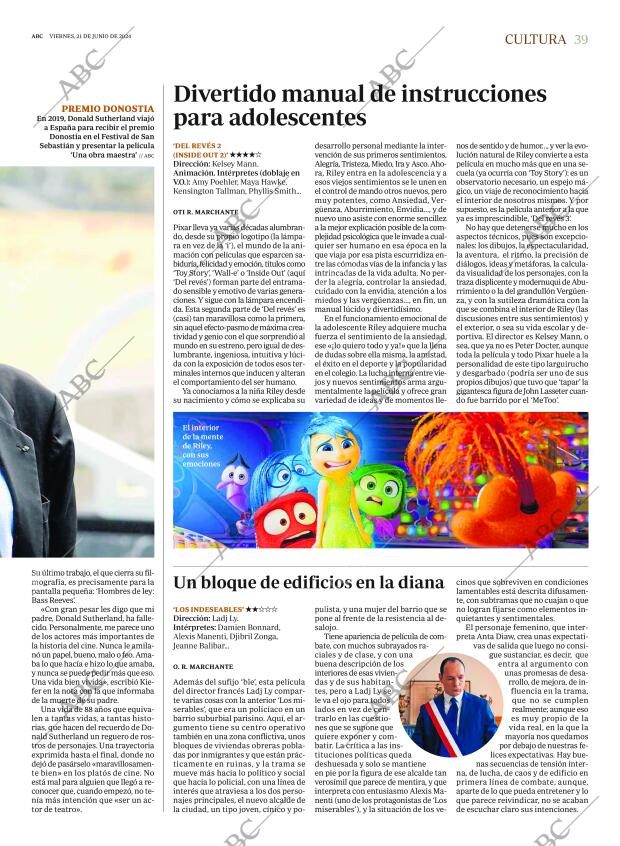 ABC MADRID 21-06-2024 página 39