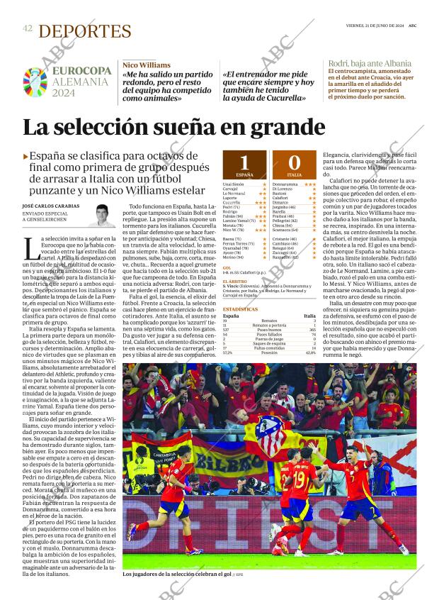 ABC MADRID 21-06-2024 página 42