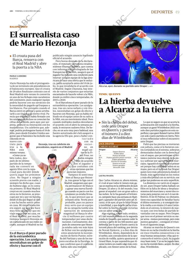 ABC MADRID 21-06-2024 página 49