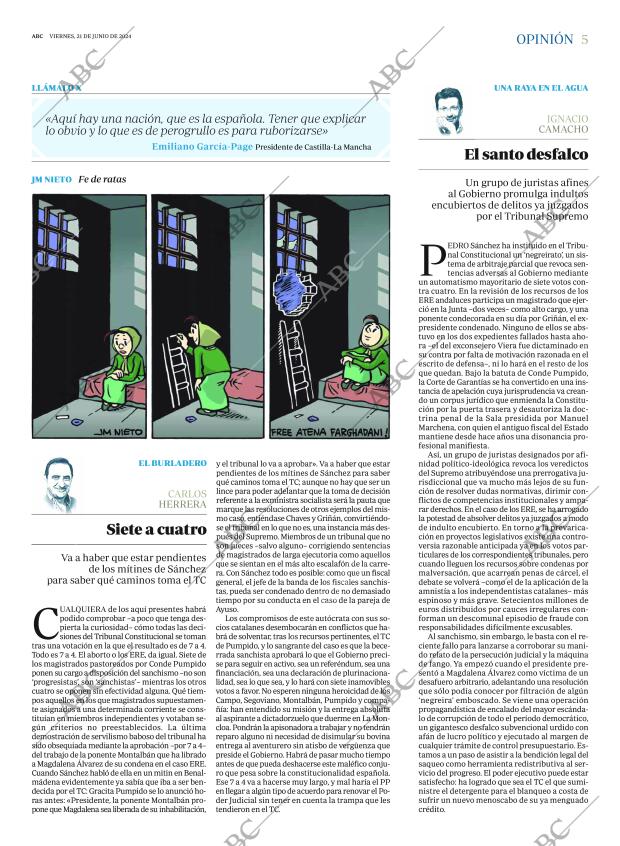ABC MADRID 21-06-2024 página 5