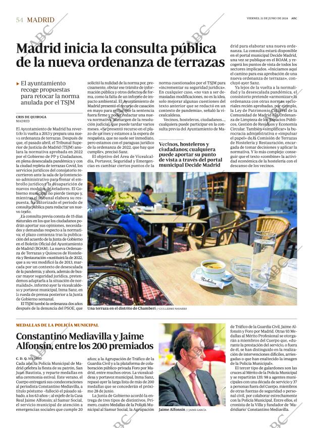 ABC MADRID 21-06-2024 página 54