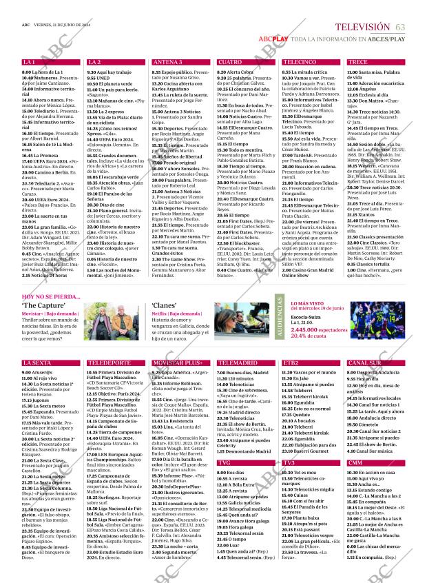 ABC MADRID 21-06-2024 página 63