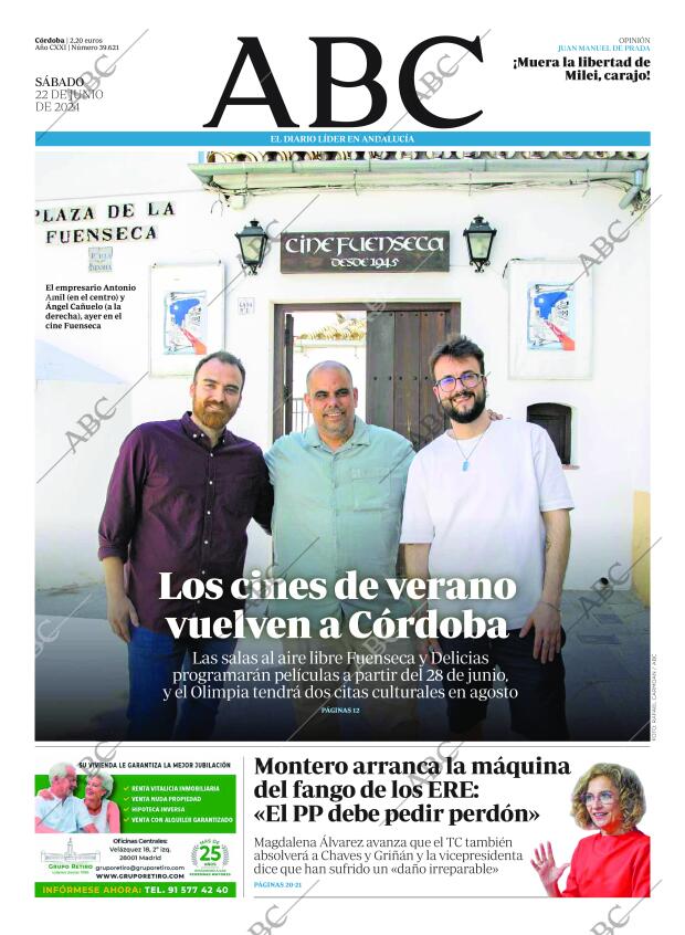 ABC CORDOBA 22-06-2024 página 1