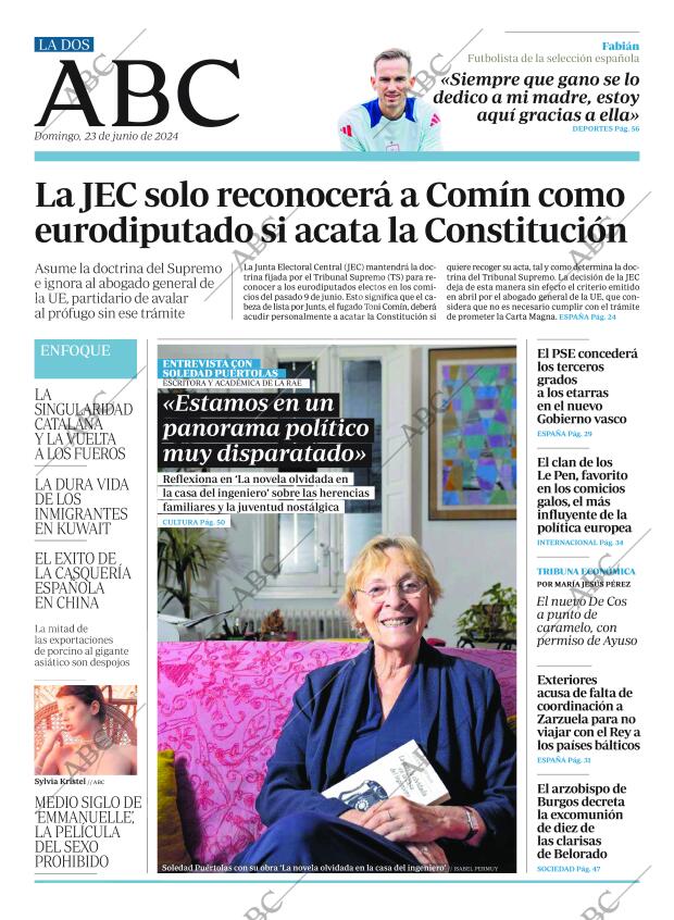 ABC MADRID 23-06-2024 página 2