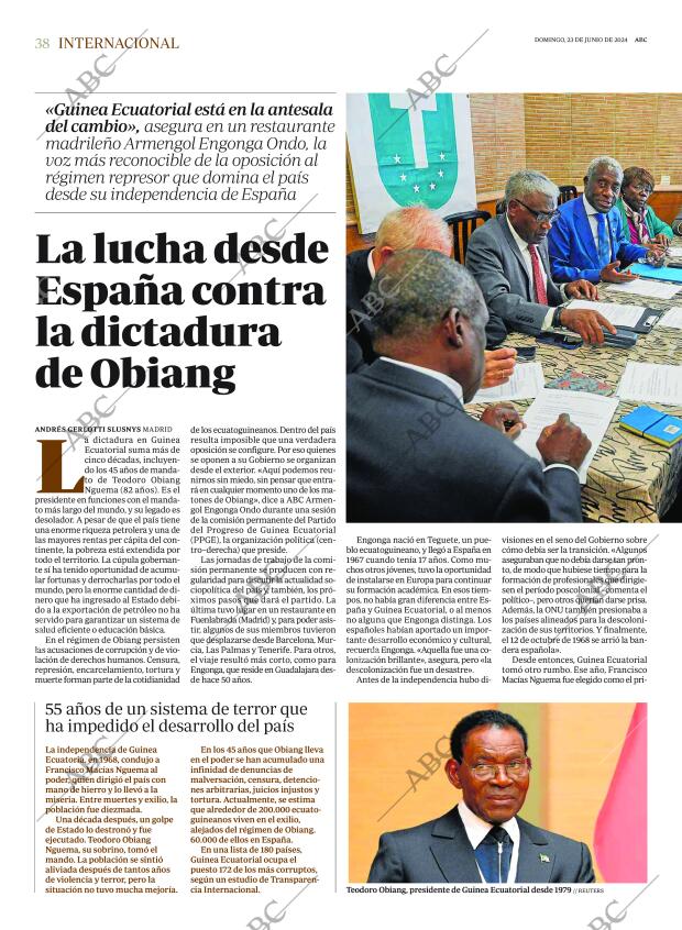 ABC MADRID 23-06-2024 página 38