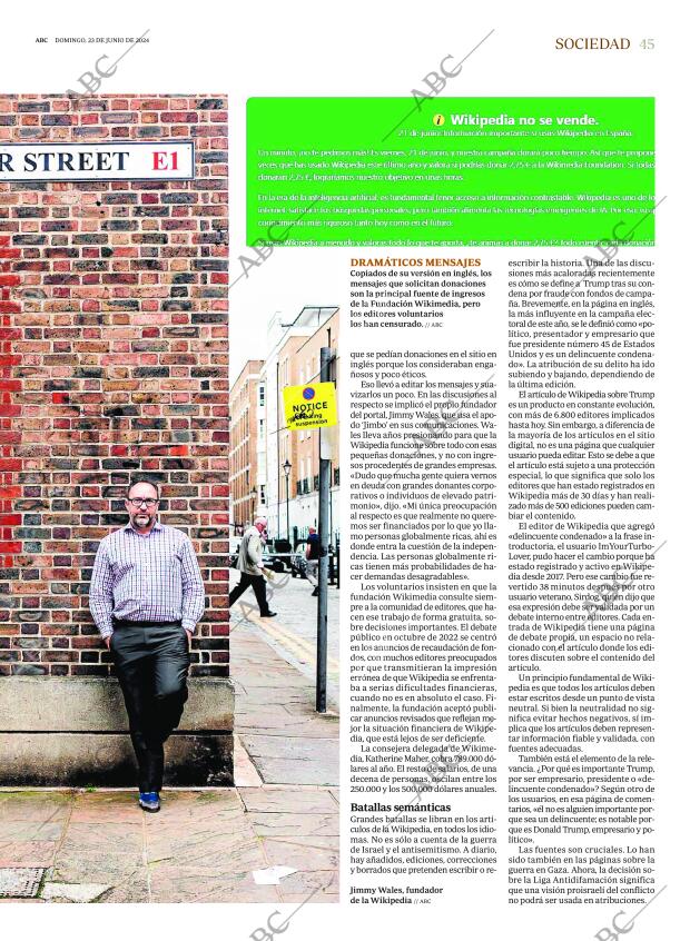 ABC MADRID 23-06-2024 página 45