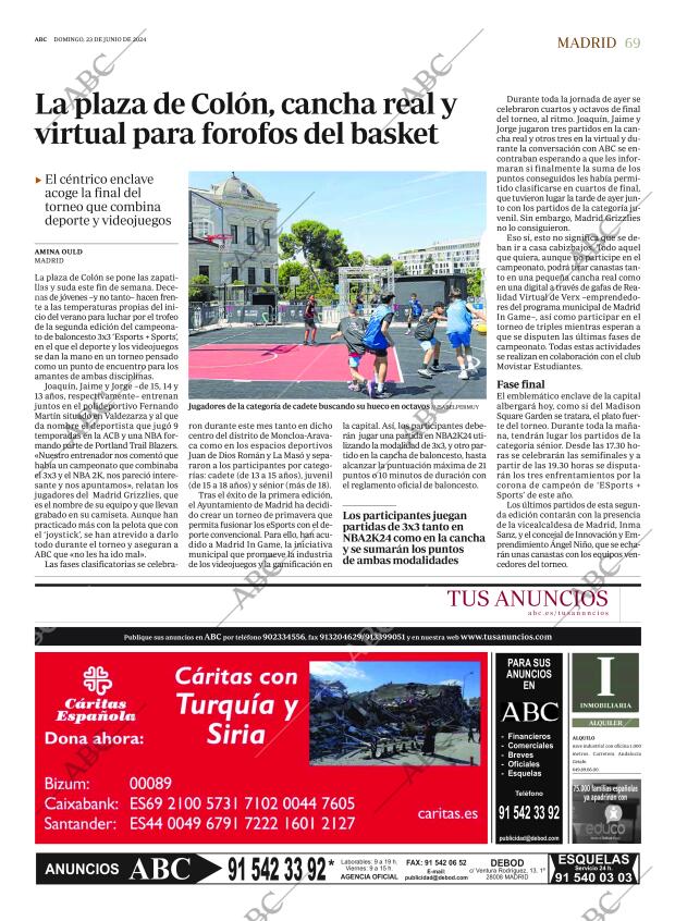ABC MADRID 23-06-2024 página 69