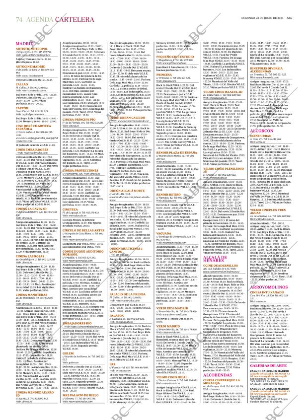 ABC MADRID 23-06-2024 página 74