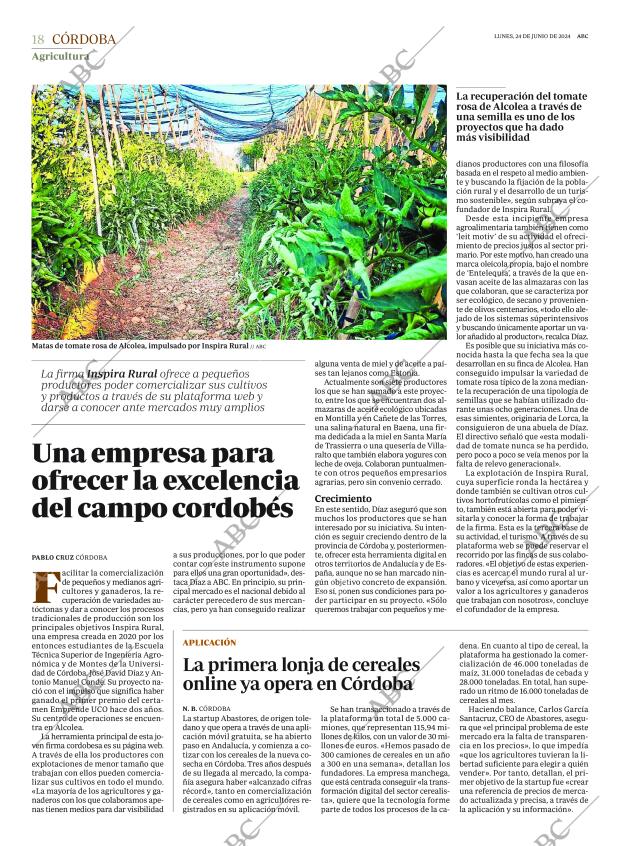 ABC CORDOBA 24-06-2024 página 18