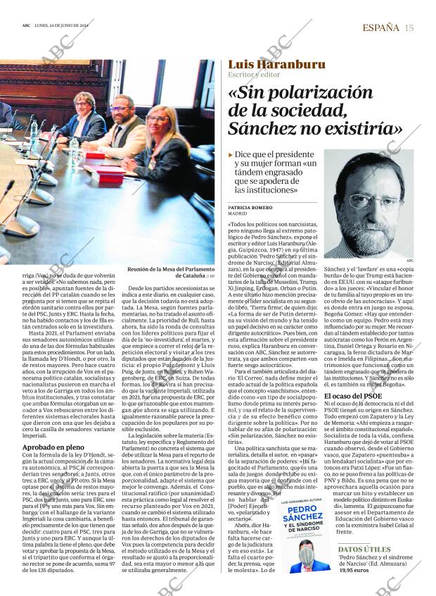 ABC MADRID 24-06-2024 página 15