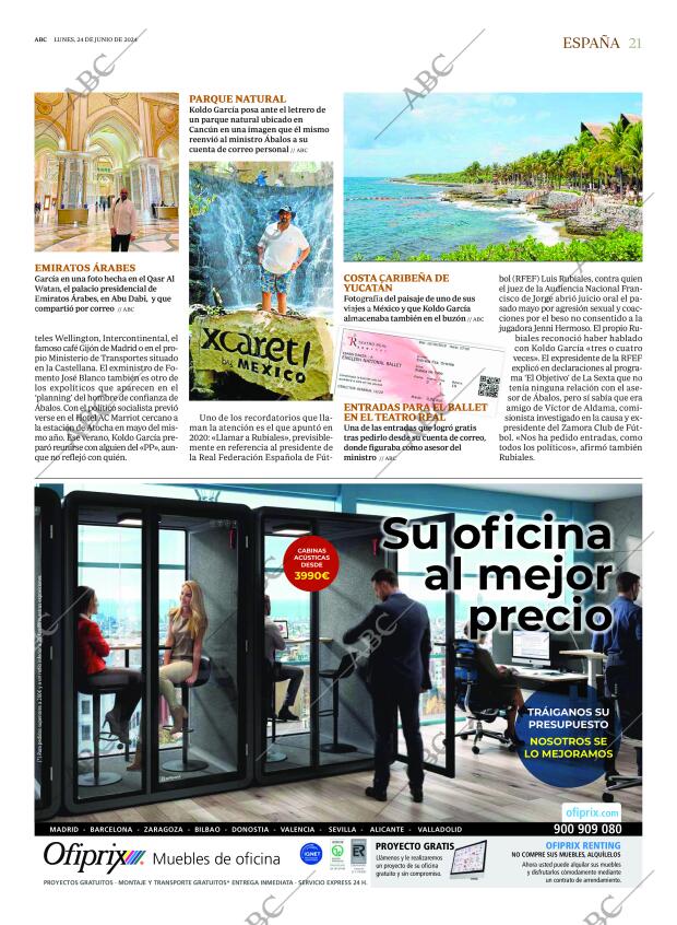 ABC MADRID 24-06-2024 página 21