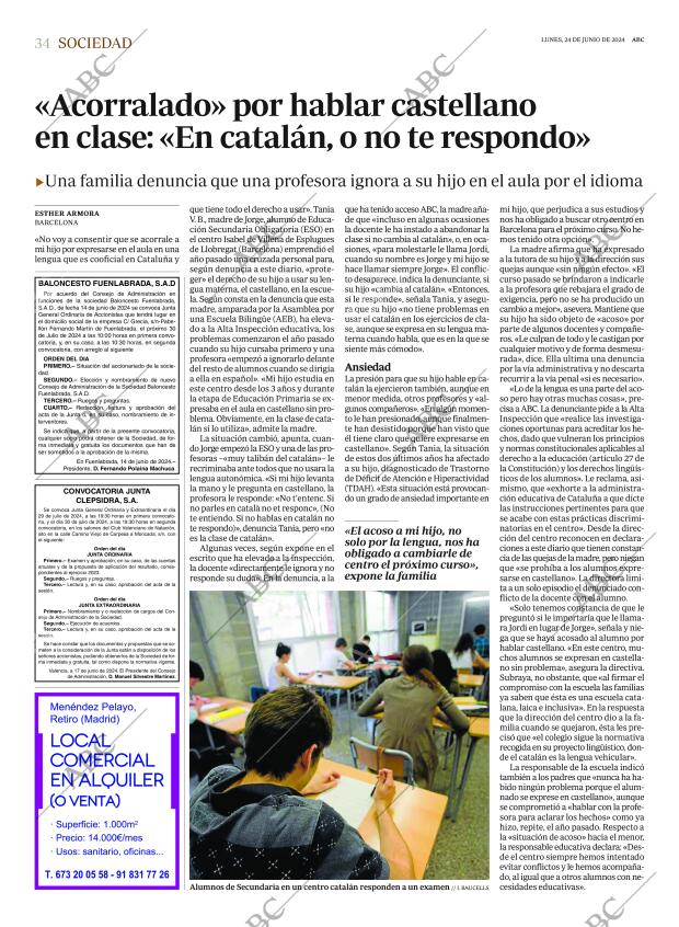 ABC MADRID 24-06-2024 página 34