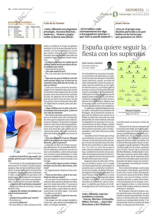 ABC MADRID 24-06-2024 página 43